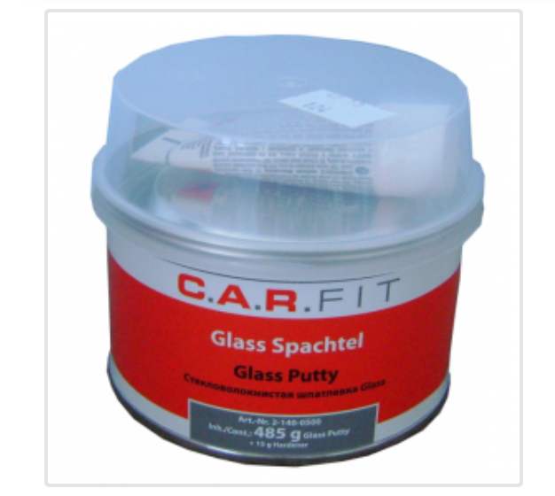 Шпатлевка 2К Glass полиэфирная стекловолокнистая 0,5 кг CF 2-141-0500 (замена 2-140-0500) на сайте RemAutoSnab
