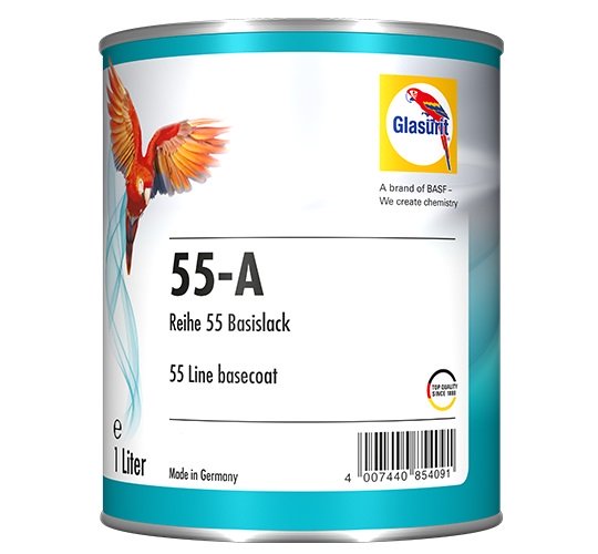 Эмаль базовая 55-A 589 1л BLAU Glasurit 50411073 на сайте RemAutoSnab
