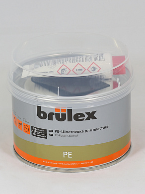 Шпатлевка PE для пластика 1 кг Brulex 990310126 подробное фото