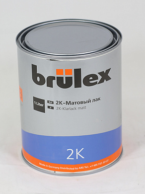 Лак 2K матовый 1л  Brulex 932910126 на сайте RemAutoSnab
