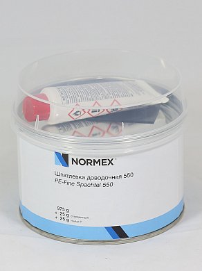 Шпатлевка PE доводочная с отвердителем 1 кг Normex 988310174 на сайте RemAutoSnab
