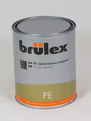 Шпатлевка PE жидкая с отвердителем 1кг Brulex 987010126 на сайте RemAutoSnab
